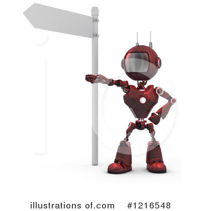 Royalty-Free (RF) Robot Clipart Illustration by KJ Pargeter - Stock Sample #1216548