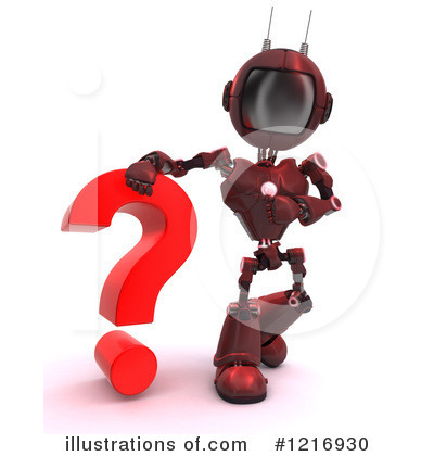 Royalty-Free (RF) Robot Clipart Illustration by KJ Pargeter - Stock Sample #1216930