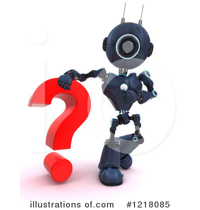 Royalty-Free (RF) Robot Clipart Illustration by KJ Pargeter - Stock Sample #1218085