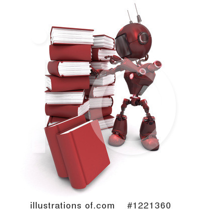 Royalty-Free (RF) Robot Clipart Illustration by KJ Pargeter - Stock Sample #1221360
