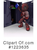 Robot Clipart #1223635 by KJ Pargeter