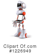 Robot Clipart #1226949 by Julos