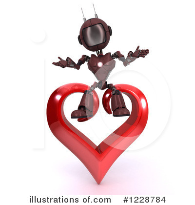 Royalty-Free (RF) Robot Clipart Illustration by KJ Pargeter - Stock Sample #1228784