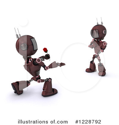 Royalty-Free (RF) Robot Clipart Illustration by KJ Pargeter - Stock Sample #1228792