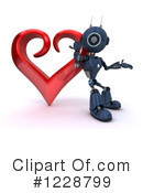 Robot Clipart #1228799 by KJ Pargeter