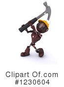 Robot Clipart #1230604 by KJ Pargeter