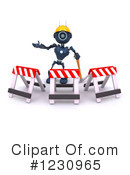 Robot Clipart #1230965 by KJ Pargeter