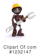 Robot Clipart #1232147 by KJ Pargeter