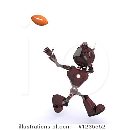 Royalty-Free (RF) Robot Clipart Illustration by KJ Pargeter - Stock Sample #1235552