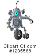 Robot Clipart #1235588 by djart