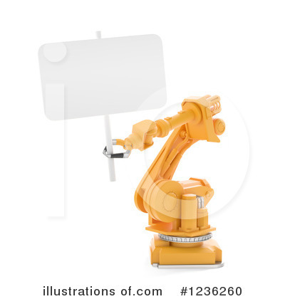 Royalty-Free (RF) Robot Clipart Illustration by Mopic - Stock Sample #1236260