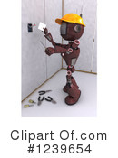 Robot Clipart #1239654 by KJ Pargeter