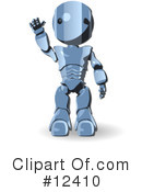 Robot Clipart #12410 by Leo Blanchette