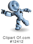 Robot Clipart #12412 by Leo Blanchette
