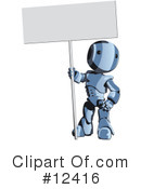 Robot Clipart #12416 by Leo Blanchette