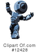 Robot Clipart #12428 by Leo Blanchette