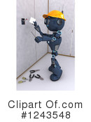 Robot Clipart #1243548 by KJ Pargeter