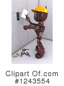 Robot Clipart #1243554 by KJ Pargeter