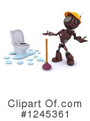 Robot Clipart #1245361 by KJ Pargeter