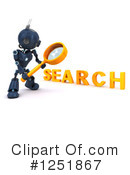 Robot Clipart #1251867 by KJ Pargeter