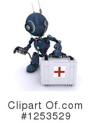 Robot Clipart #1253529 by KJ Pargeter