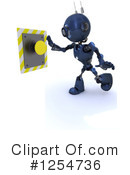 Robot Clipart #1254736 by KJ Pargeter