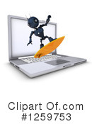 Robot Clipart #1259753 by KJ Pargeter