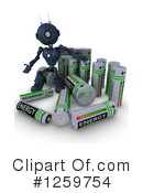 Robot Clipart #1259754 by KJ Pargeter