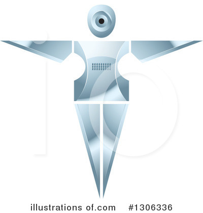 Royalty-Free (RF) Robot Clipart Illustration by Lal Perera - Stock Sample #1306336