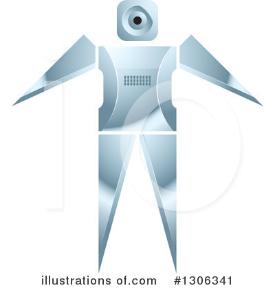 Robot Clipart #1306341 by Lal Perera
