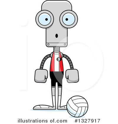 Royalty-Free (RF) Robot Clipart Illustration by Cory Thoman - Stock Sample #1327917
