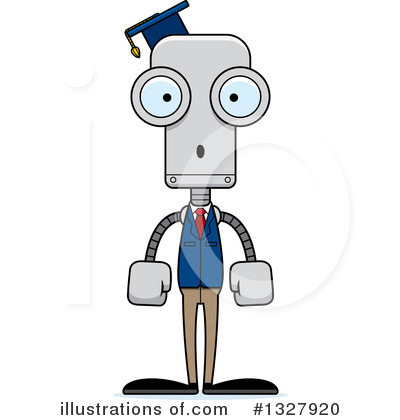 Royalty-Free (RF) Robot Clipart Illustration by Cory Thoman - Stock Sample #1327920