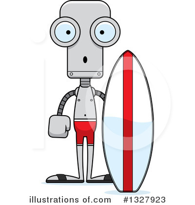 Royalty-Free (RF) Robot Clipart Illustration by Cory Thoman - Stock Sample #1327923