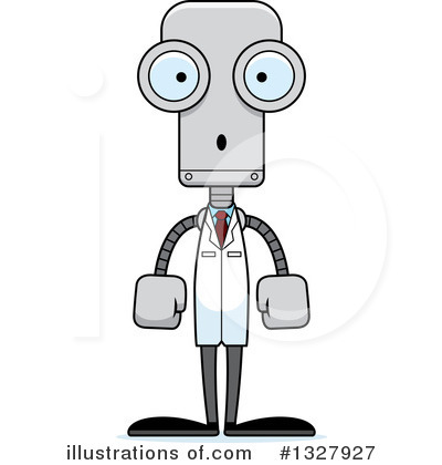 Royalty-Free (RF) Robot Clipart Illustration by Cory Thoman - Stock Sample #1327927