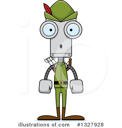 Royalty-Free (RF) Robot Clipart Illustration by Cory Thoman - Stock Sample #1327928