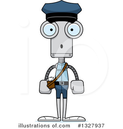 Royalty-Free (RF) Robot Clipart Illustration by Cory Thoman - Stock Sample #1327937