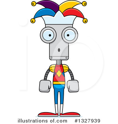Royalty-Free (RF) Robot Clipart Illustration by Cory Thoman - Stock Sample #1327939