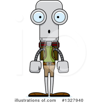 Royalty-Free (RF) Robot Clipart Illustration by Cory Thoman - Stock Sample #1327940