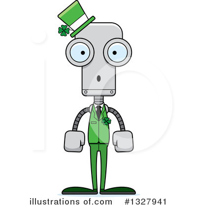 Royalty-Free (RF) Robot Clipart Illustration by Cory Thoman - Stock Sample #1327941