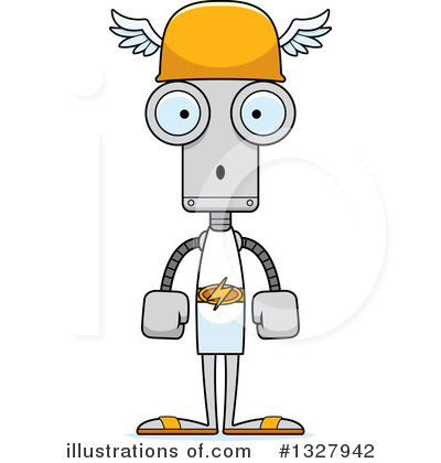 Royalty-Free (RF) Robot Clipart Illustration by Cory Thoman - Stock Sample #1327942