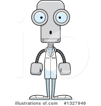 Royalty-Free (RF) Robot Clipart Illustration by Cory Thoman - Stock Sample #1327946