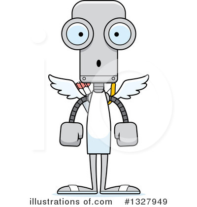 Royalty-Free (RF) Robot Clipart Illustration by Cory Thoman - Stock Sample #1327949