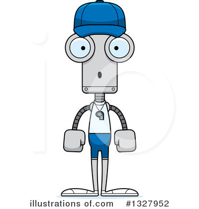 Royalty-Free (RF) Robot Clipart Illustration by Cory Thoman - Stock Sample #1327952