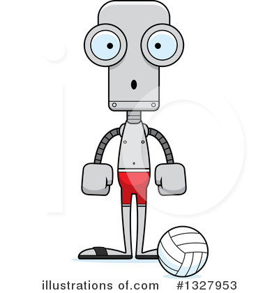Royalty-Free (RF) Robot Clipart Illustration by Cory Thoman - Stock Sample #1327953