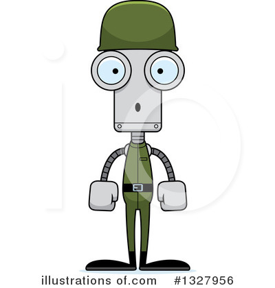 Royalty-Free (RF) Robot Clipart Illustration by Cory Thoman - Stock Sample #1327956