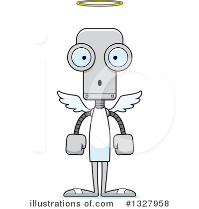 Royalty-Free (RF) Robot Clipart Illustration by Cory Thoman - Stock Sample #1327958