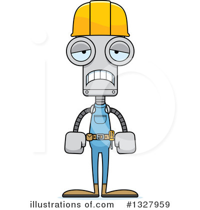 Royalty-Free (RF) Robot Clipart Illustration by Cory Thoman - Stock Sample #1327959