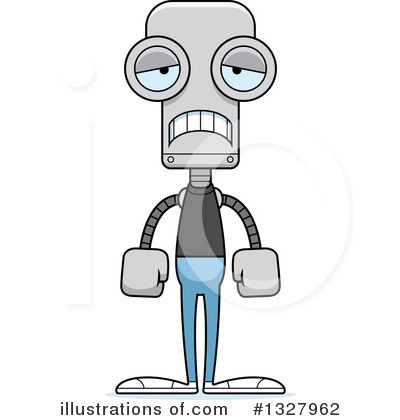 Royalty-Free (RF) Robot Clipart Illustration by Cory Thoman - Stock Sample #1327962