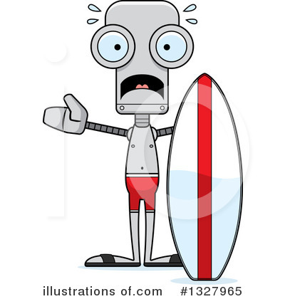 Royalty-Free (RF) Robot Clipart Illustration by Cory Thoman - Stock Sample #1327965