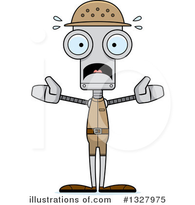 Royalty-Free (RF) Robot Clipart Illustration by Cory Thoman - Stock Sample #1327975